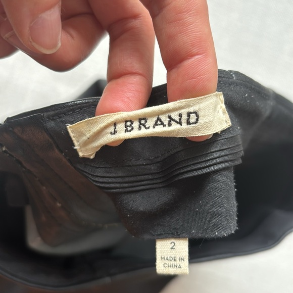 J Brand leather pencil skirt, size 2 - Picture 5 of 7